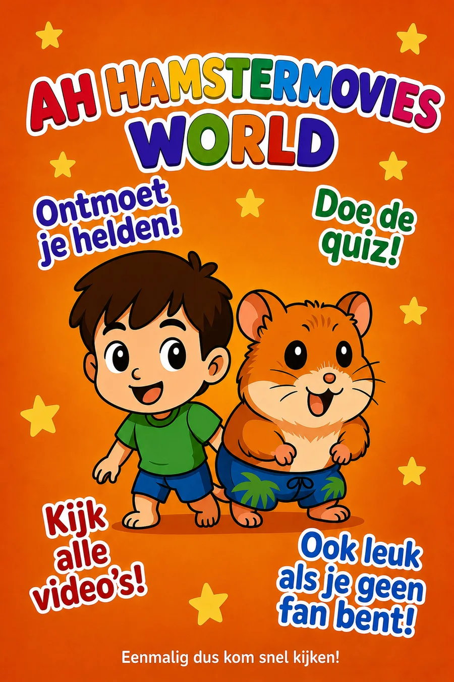 Poster van AH Hamstermovies World