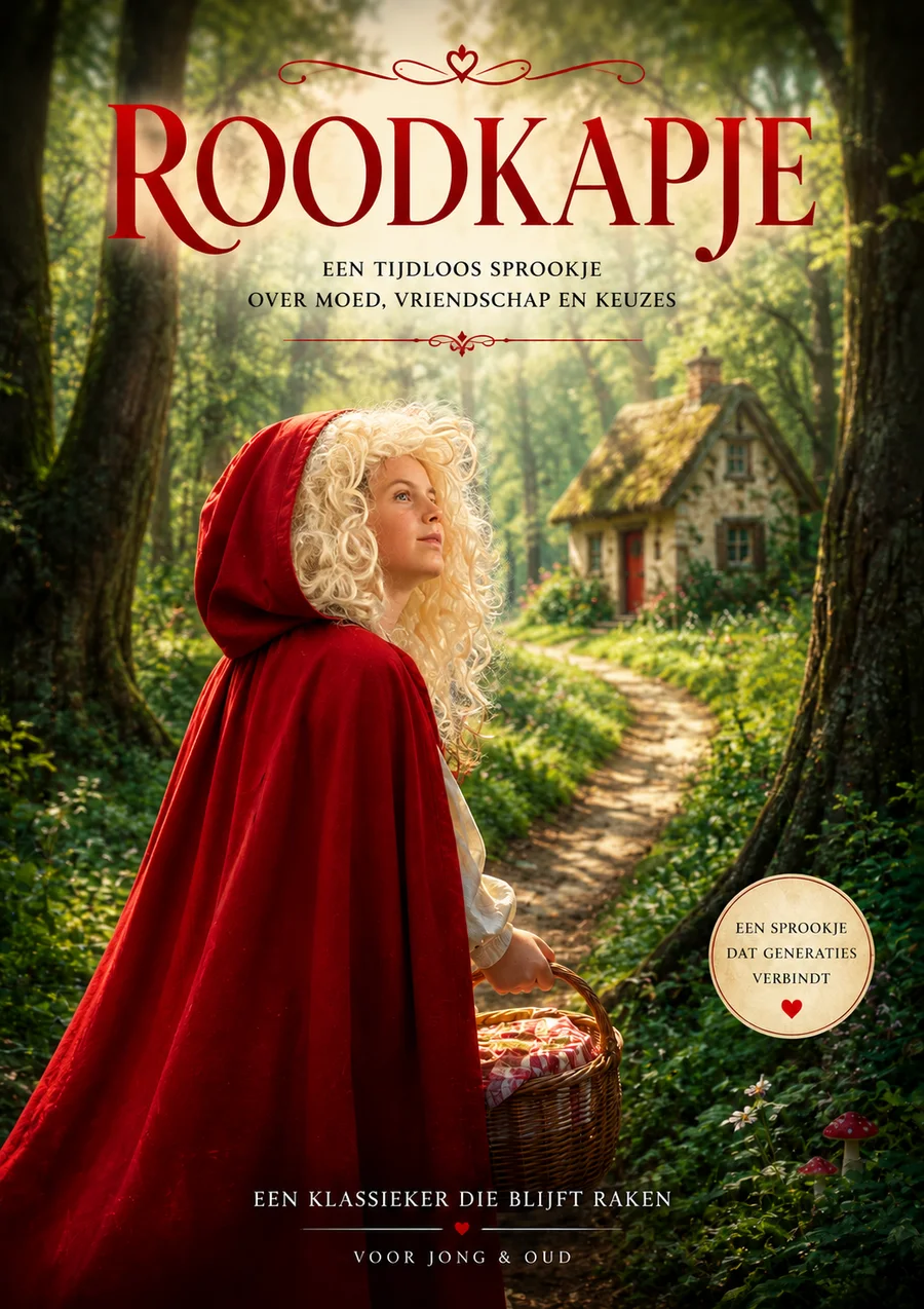Poster van Roodkapje de Musical