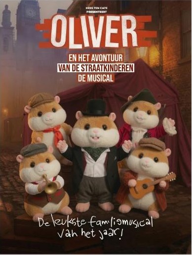 Poster van Oliver en het Avontuur van de Straatkinderen de Musical (HAM)